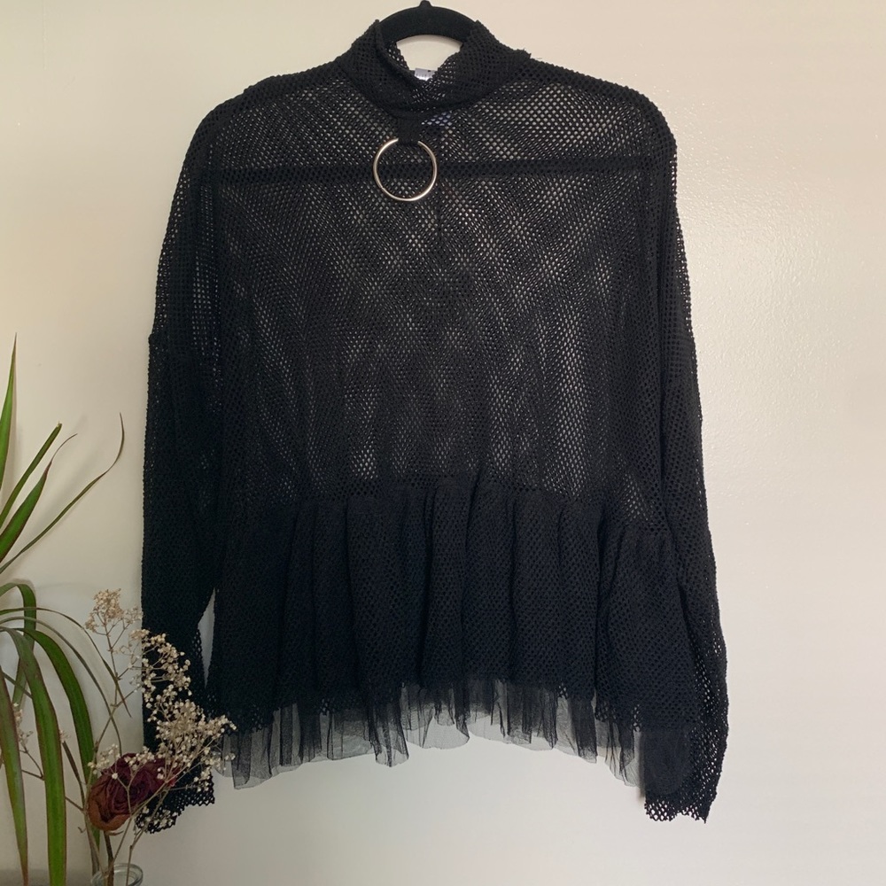 *SOLD* Ragged Priest O-ring Top